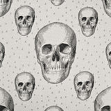 Skalle - White - DV Kap - Fabric by the Yard