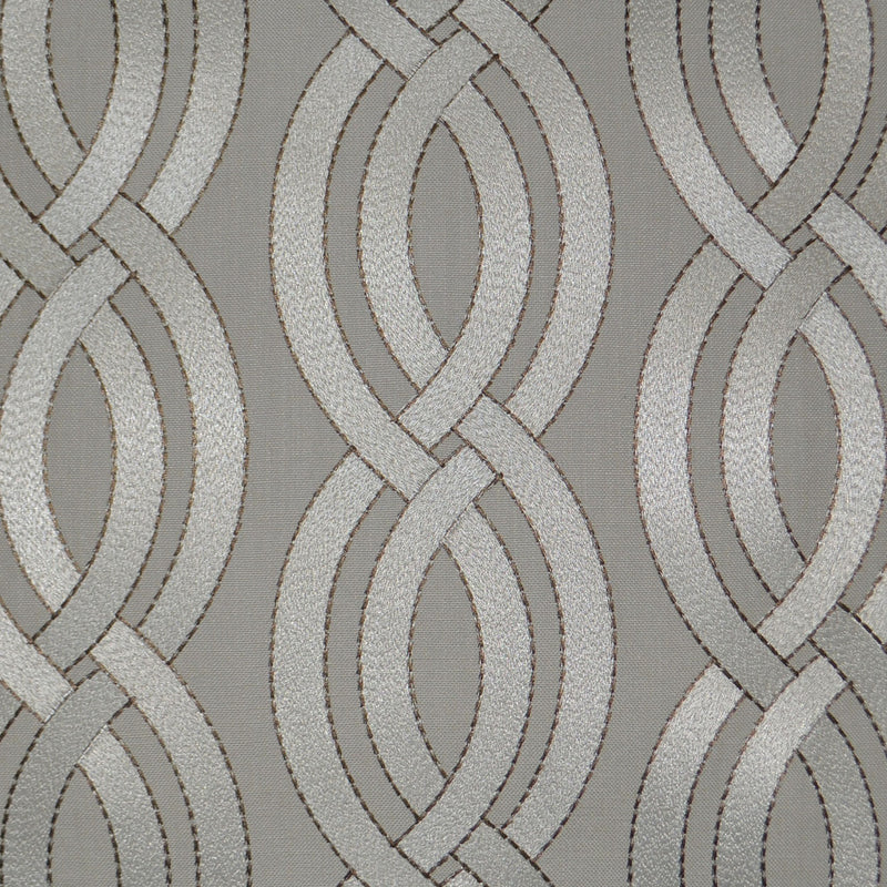 Winding Path - Grey - DV Kap - Fabric by the Yard