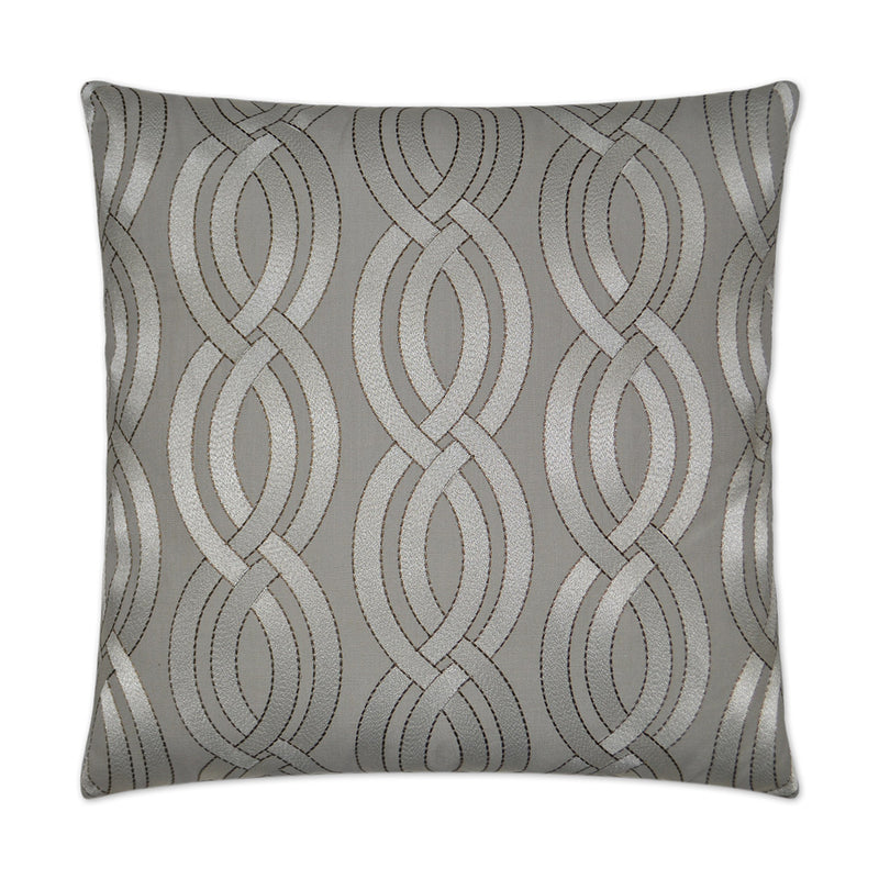 Winding Path Pillow - Grey - DV Kap