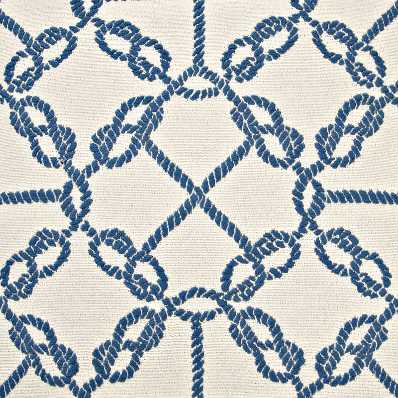 Knots - Blue - DV Kap - Fabric by the Yard