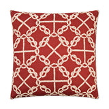 Knots Pillow - Red - DV Kap