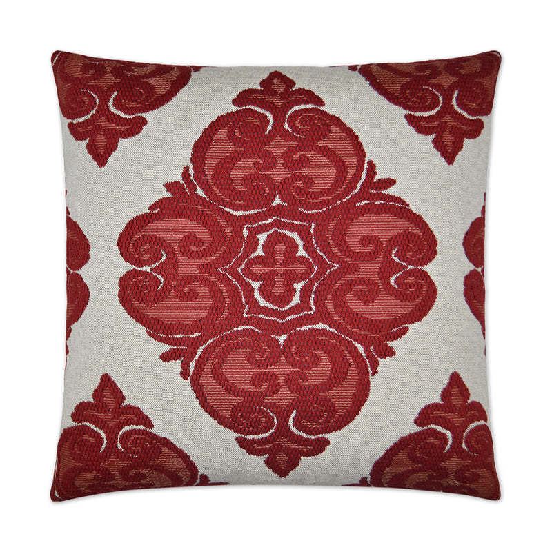 Cotillion Pillow - Red - DV Kap
