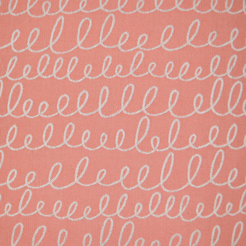 Verbomania - Salmon - DV Kap - Fabric by the Yard
