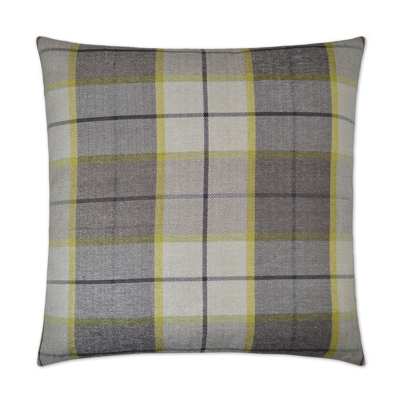 Penn Plaid Pillow - Citrus - DV Kap