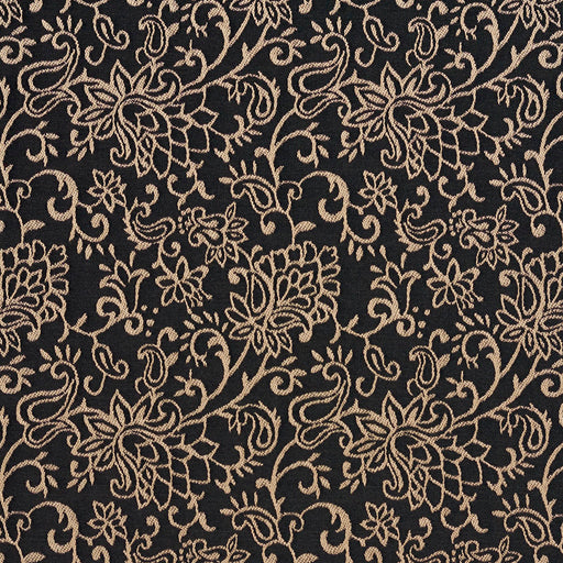 Charlotte - 2606 - Onyx/Garden - Fabric by the Yard Onyx/Garden