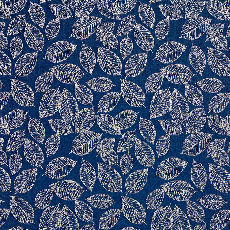 Charlotte - 2618 - Wedgewood/Leaf - Fabric by the Yard Wedgewood/Leaf