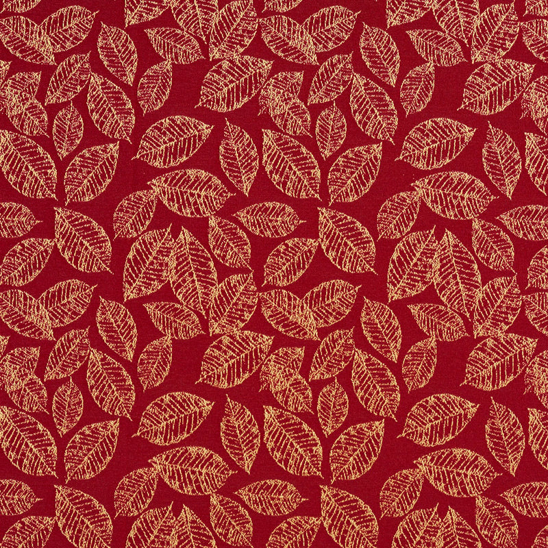 Charlotte - 2625 - Crimson/Leaf - Fabric by the Yard Crimson/Leaf