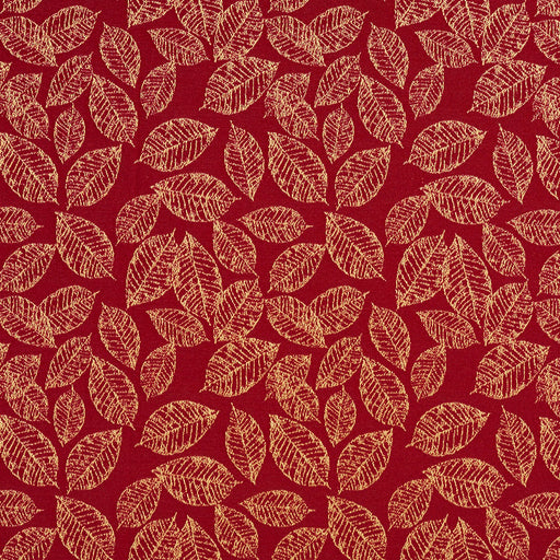 Charlotte - 2625 - Crimson/Leaf - Fabric by the Yard Crimson/Leaf