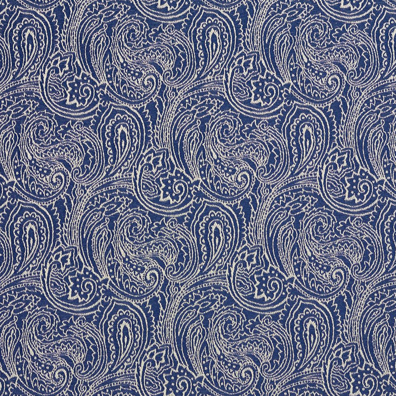 Charlotte - 2627 - Wedgewood/Paisley - Fabric by the Yard Wedgewood/Paisley