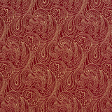 Charlotte - 2634 - Crimson/Paisley - Fabric by the Yard