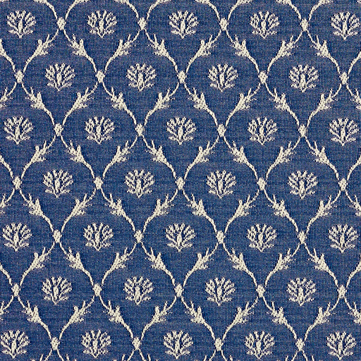 Charlotte - 2636 - Wedgewood/Trellis - Fabric by the Yard Wedgewood/Trellis