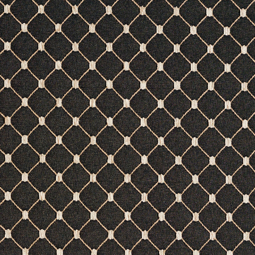 Charlotte - 2651 - Onyx/Diamond - Fabric by the Yard Onyx/Diamond