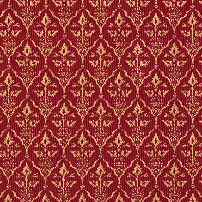 Charlotte - 2670 - Crimson/Cameo - Fabric by the Yard Crimson/Cameo