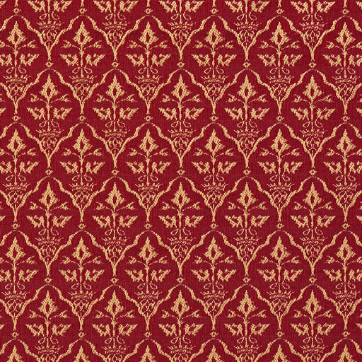Charlotte - 2670 - Crimson/Cameo - Fabric by the Yard Crimson/Cameo