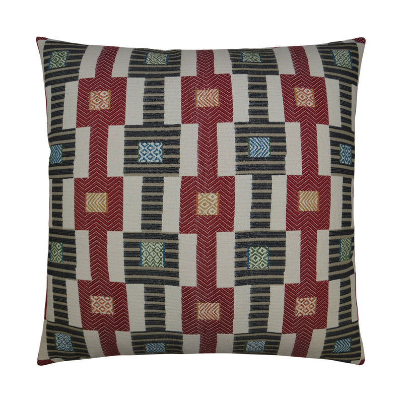 Zanzibar Pillow - Red - DV Kap