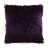 Llama Fur Pillow - Plum - DV Kap