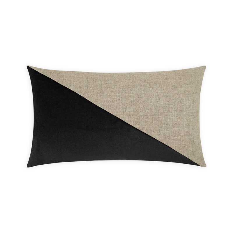 Jefferson Lumbar Pillow - Black - DV Kap