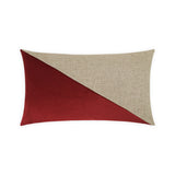 Jefferson Lumbar Pillow - Sangria - DV Kap