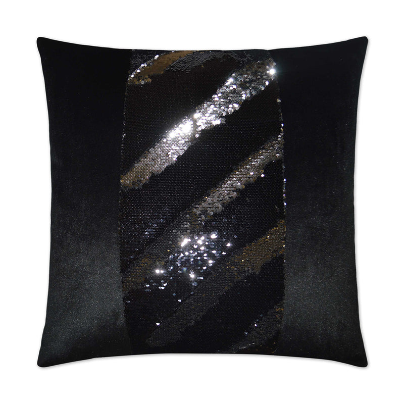 Hylee II Pillow - Black/Silver - DV Kap