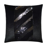 Hylee II Pillow - Black/Silver - DV Kap