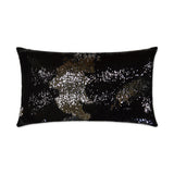 Hylee Lumbar Pillow - Black/Silver - DV Kap