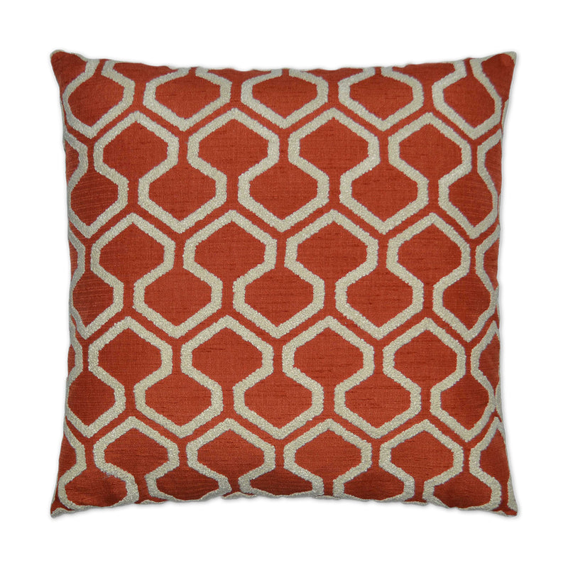 Raw Edges Pillow - Paprika - DV Kap