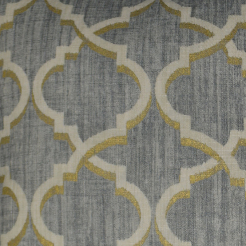 Lustrous Lattice - Graphite - DV Kap - Fabric by the Yard