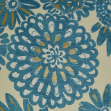 Flower Pops - Peacock - DV Kap - Fabric by the Yard