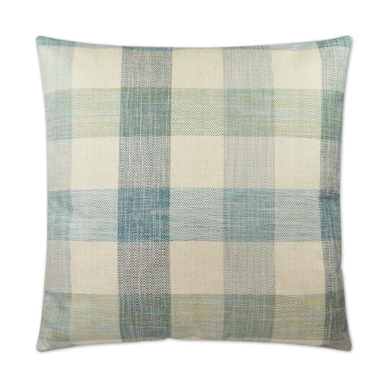Plantation Pillow - Aqua - DV Kap