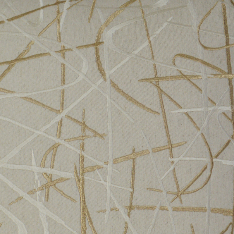 Scribble - Gold - DV Kap - Fabric by the Yard