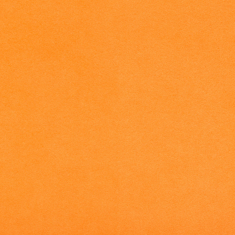 KRAVET DESIGN - ULTRASUEDE GREEN- PUMPKIN - Fabric by the Yard PUMPKIN