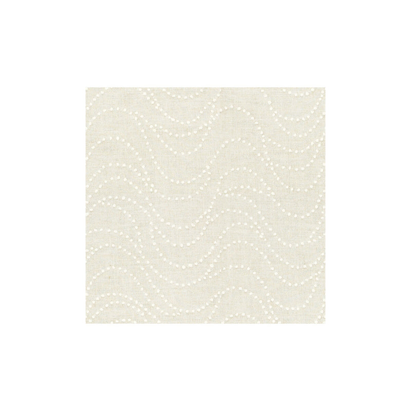 KRAVET COUTURE - SPOT ON- BLANC - Fabric by the Yard BLANC