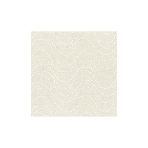 KRAVET COUTURE - SPOT ON- BLANC - Fabric by the Yard BLANC
