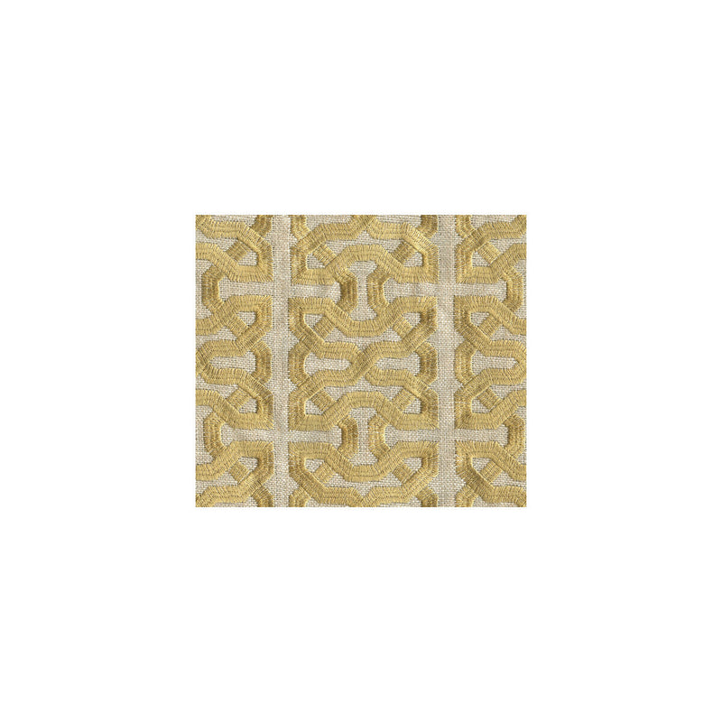 KRAVET COUTURE - CEYLON KEY- SPUNGOLD - Fabric by the Yard SPUNGOLD