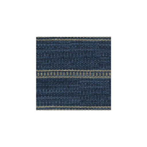 KRAVET COUTURE - SADDLE STRIPE- INDIGO - Fabric by the Yard INDIGO