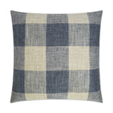 Check Please Pillow - Blue - DV Kap