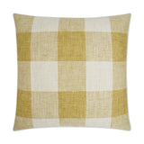 Check Please Pillow - Yellow - DV Kap