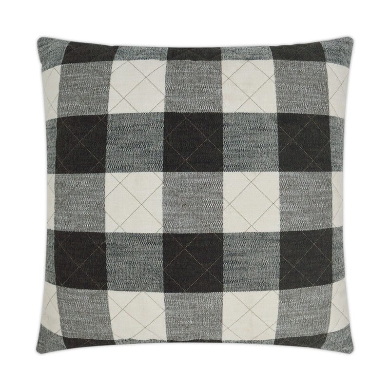 Buffalo Quilt Pillow - Grey - DV Kap