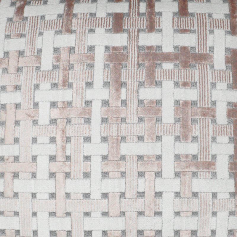 Trellis Velvet - Blush - DV Kap - Fabric by the Yard