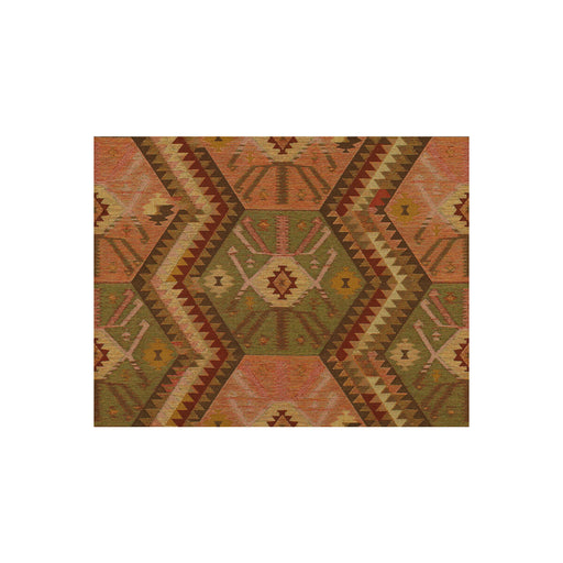 KRAVET COUTURE - HERITAGE KILIM- ANTIQUE - Fabric by the Yard ANTIQUE