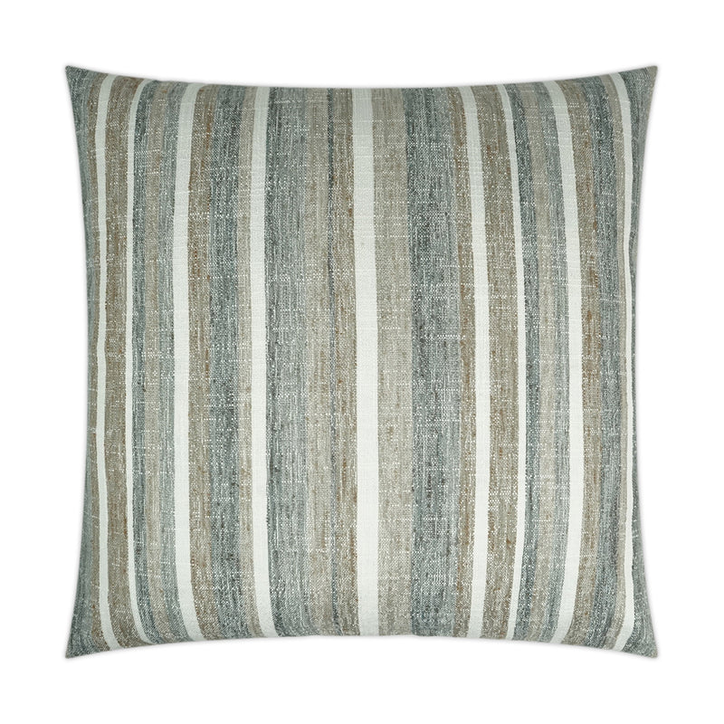 Faded Stripe Pillow - Grey - DV Kap