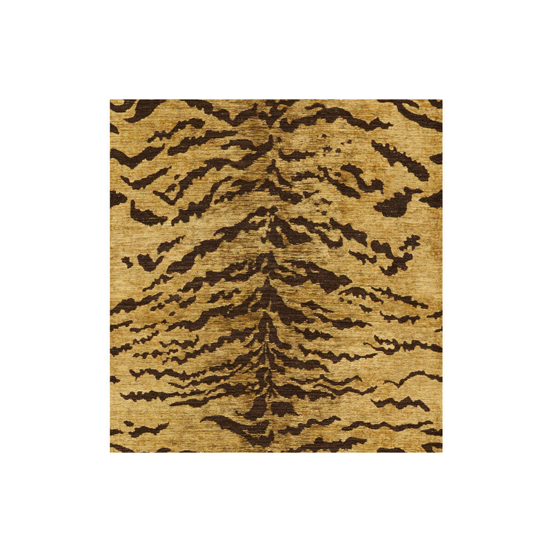 KRAVET COUTURE - ON THE HUNT- TIGERS EYE - Fabric by the Yard TIGERS EYE