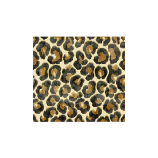 KRAVET COUTURE - THE HUNT IS ON- ANTHRACITE - Fabric by the Yard ANTHRACITE