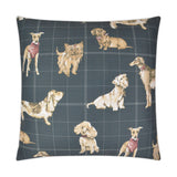 Dog Daze Pillow - Midnight - DV Kap
