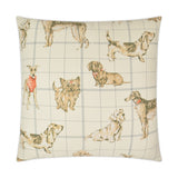 Dog Daze Pillow - Stone - DV Kap