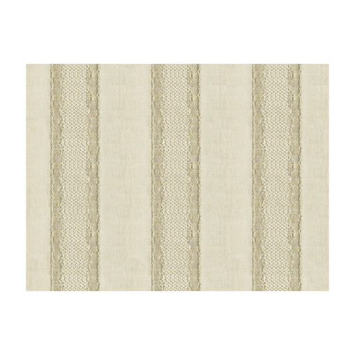 KRAVET COUTURE - GILDED STRIPE- CHAMPAGNE - Fabric by the Yard CHAMPAGNE
