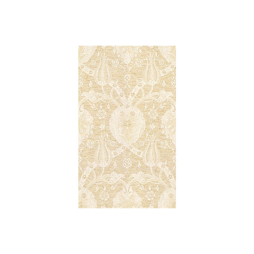 KRAVET COUTURE - GLOBAL VIBE- WHITE GOLD - Fabric by the Yard WHITE GOLD
