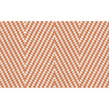 KRAVET DESIGN - KALI CHEVRON- TANGELO - Fabric by the Yard