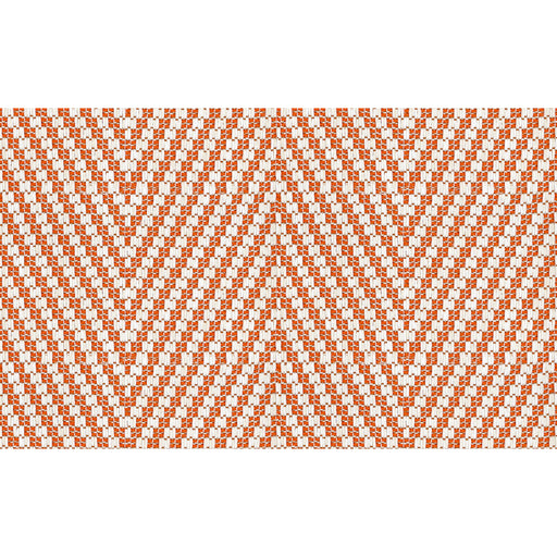 KRAVET DESIGN - KALI CHEVRON- TANGELO - Fabric by the Yard TANGELO