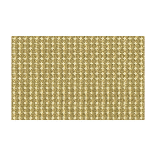 KRAVET COUTURE - RARE COIN- WHITE GOLD - Fabric by the Yard WHITE GOLD